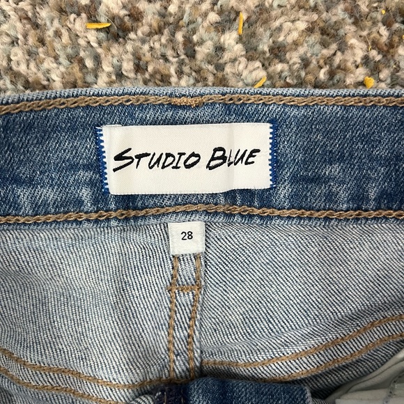Studio Blue Ripped Jeans - Picture 2 of 6